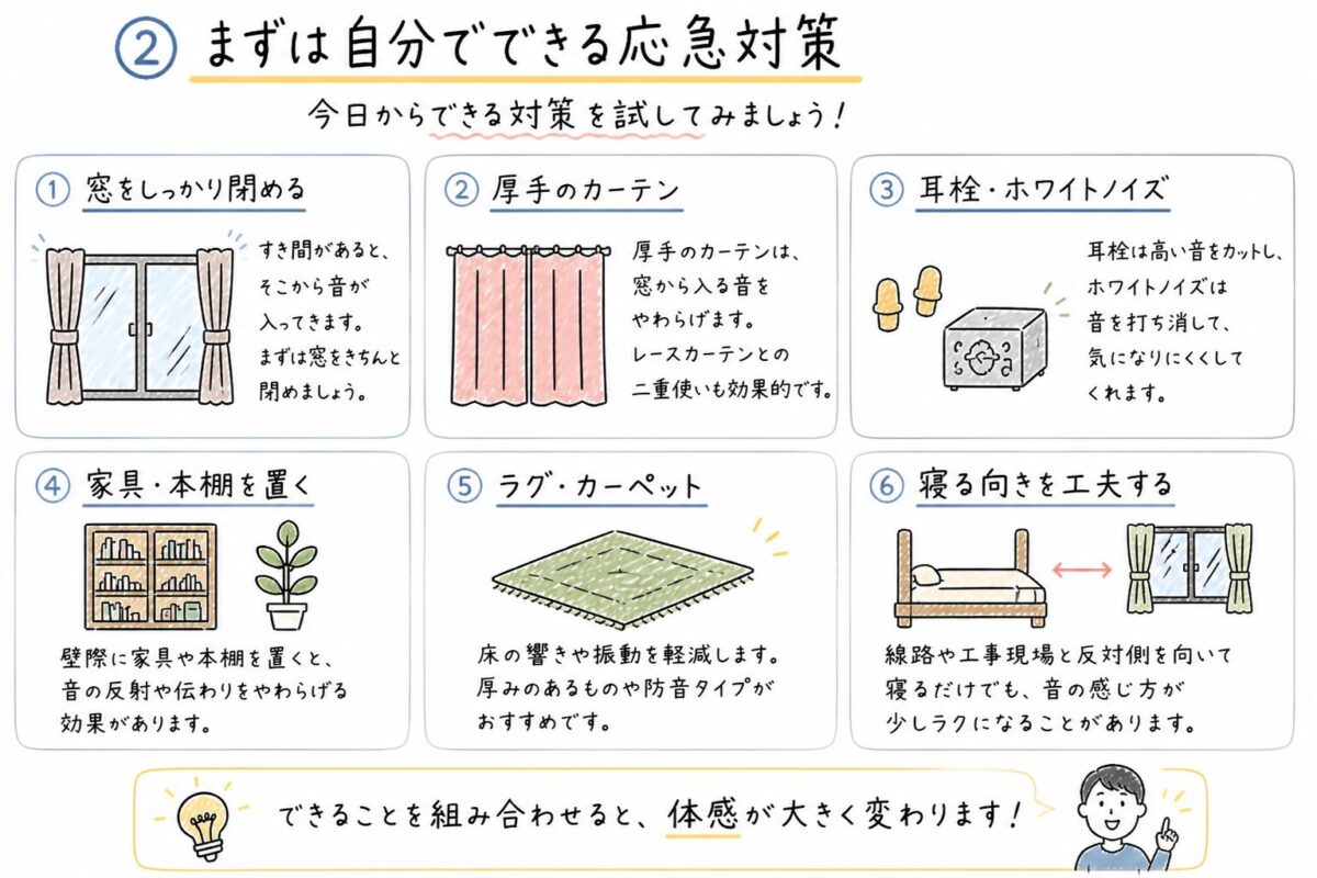 家庭でできる対策