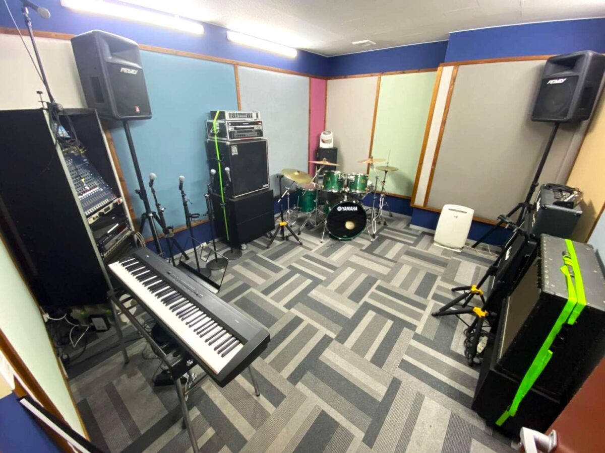 大阪府大阪市 Hit Studio中津店 音楽スタジオ吸音壁工事