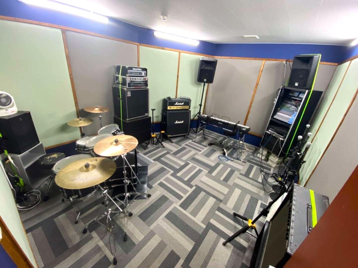 大阪府大阪市 Hit Studio中津店 音楽スタジオ吸音壁工事