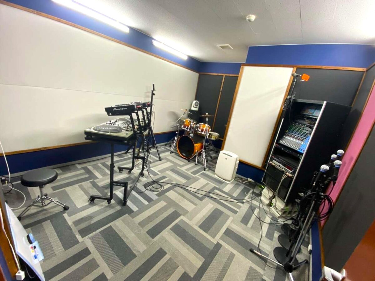 大阪府大阪市 Hit Studio中津店 音楽スタジオ吸音壁工事
