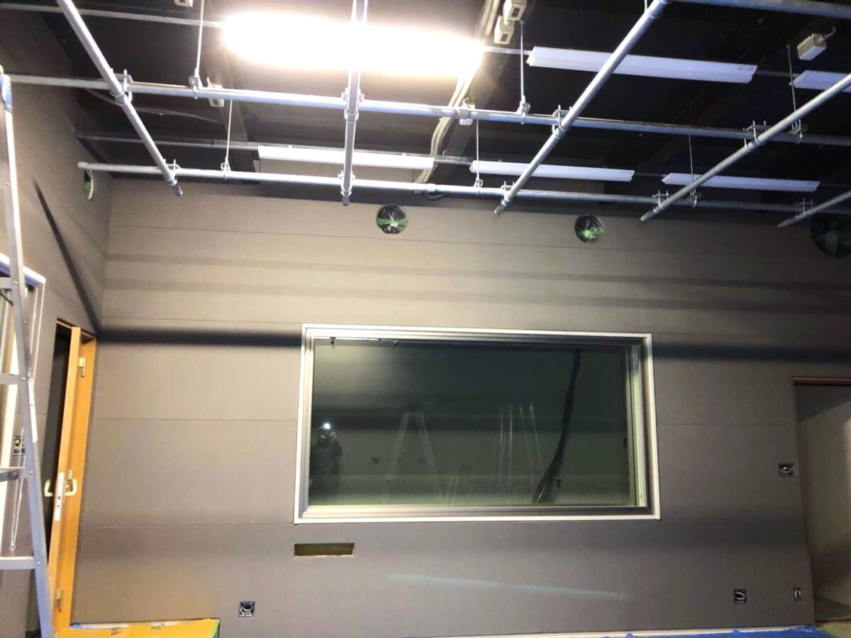 徳島県 テレビ局 スタジオ工事　