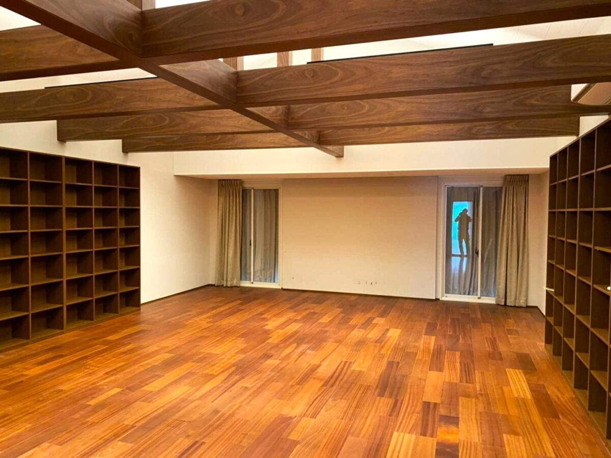 静岡県　個人邸　防音室壁仕上げ工事