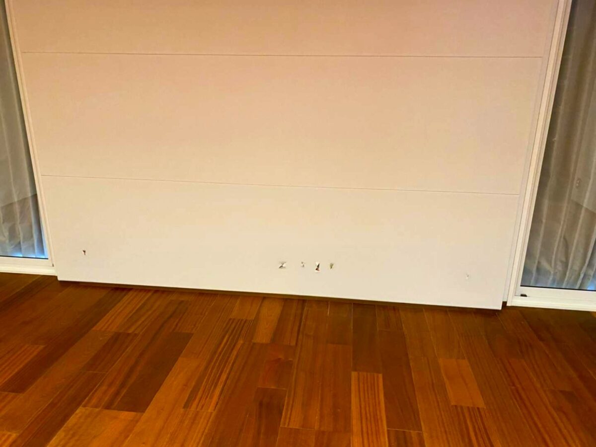 静岡県　個人邸　防音室壁仕上げ工事