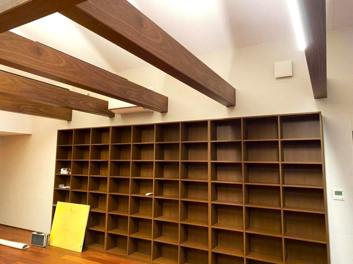 静岡県　個人邸　防音室壁仕上げ工事