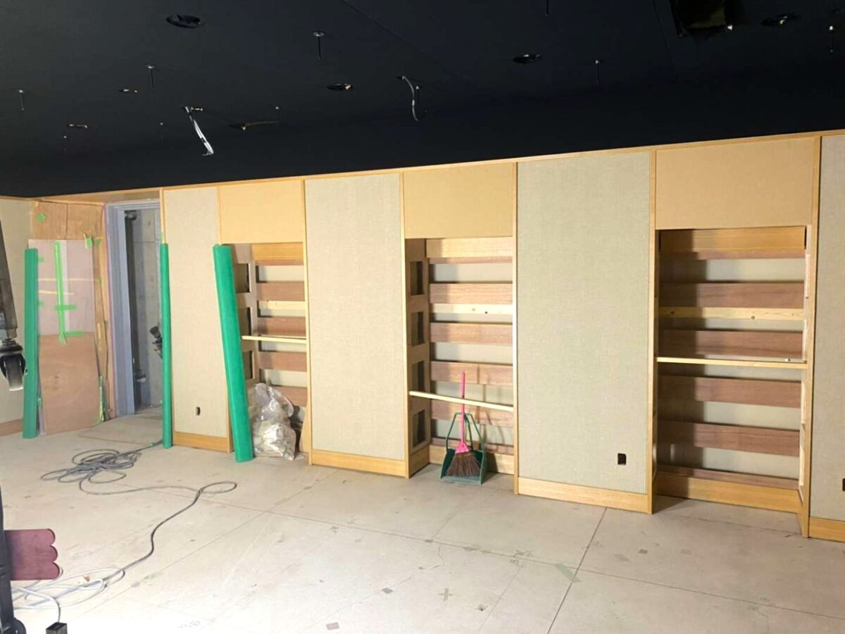 福岡県 九州大学内 スタジオ工事