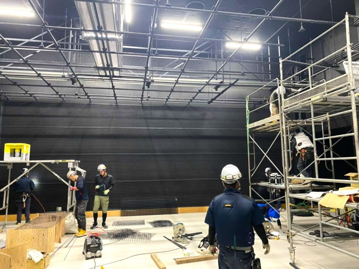 高知県 某テレビ局スタジオ仕上げ工事