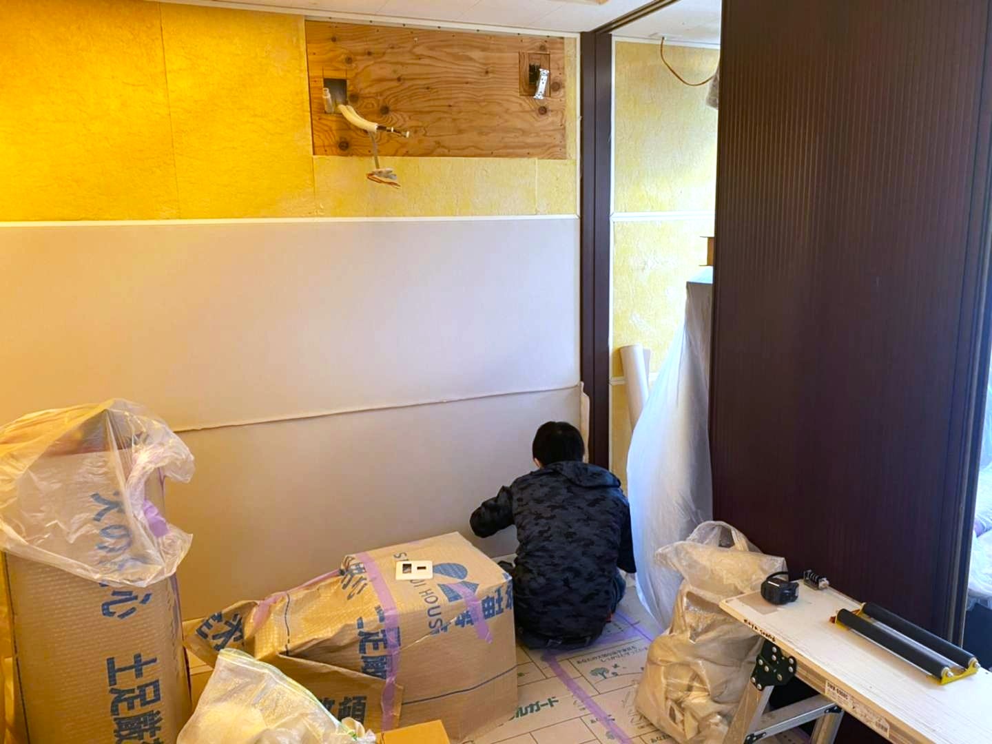 大阪府　茨木市 個人邸 ファインヴェール クロス貼り替え工事