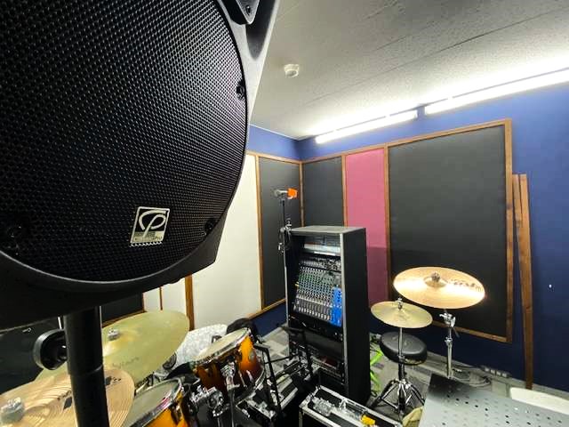 大阪府大阪市 Hit Studio中津店 音楽スタジオ吸音壁工事