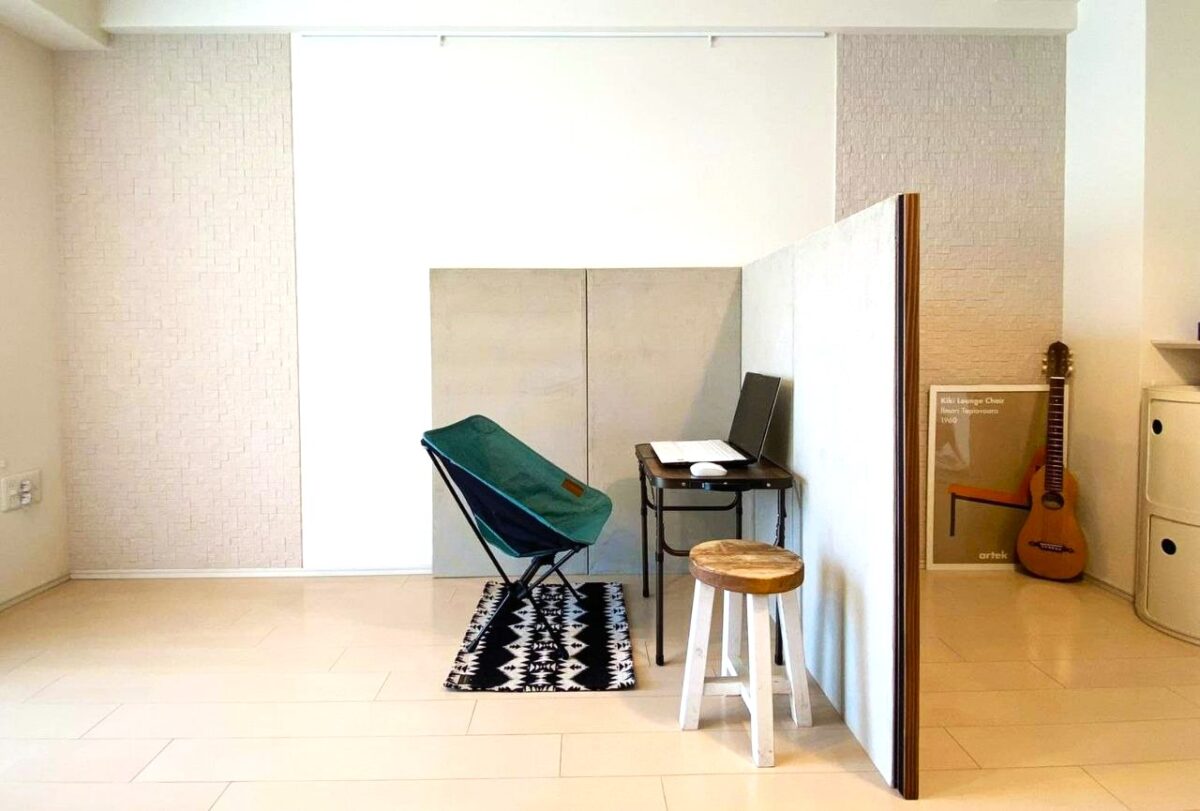 兵庫県西宮市 個人邸 防音パーテーション テレワーク用