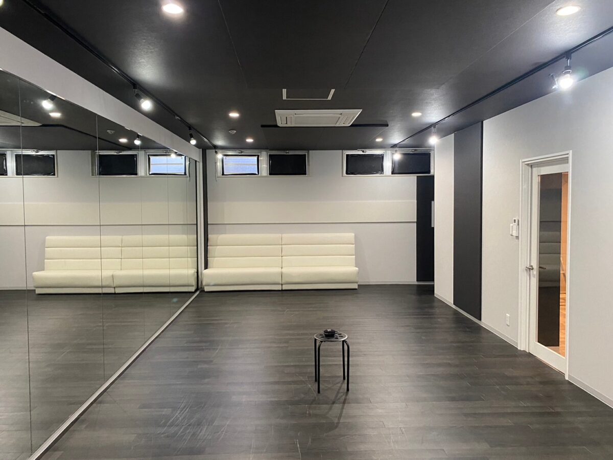 滋賀県彦根市 ダンススタジオ 吸音工事