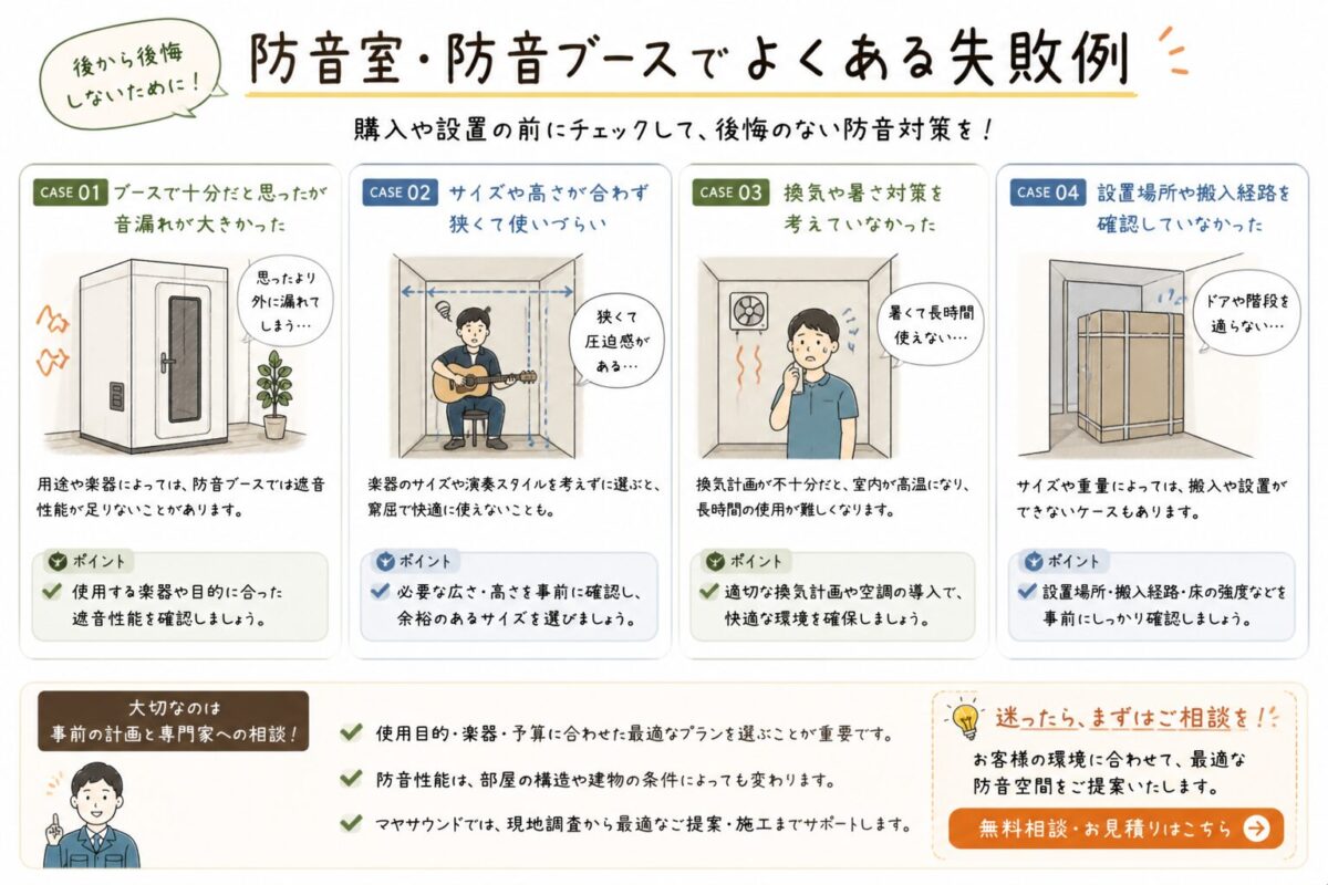 よくある失敗