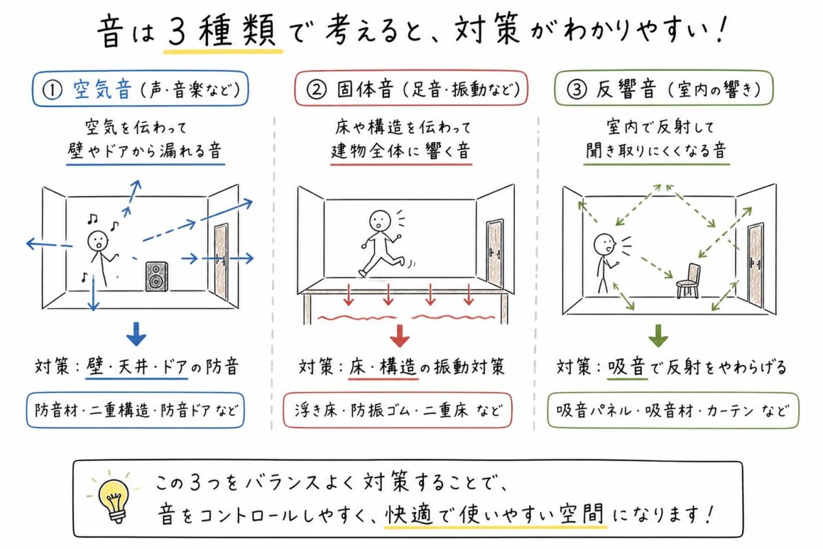 音は3種類で考える
