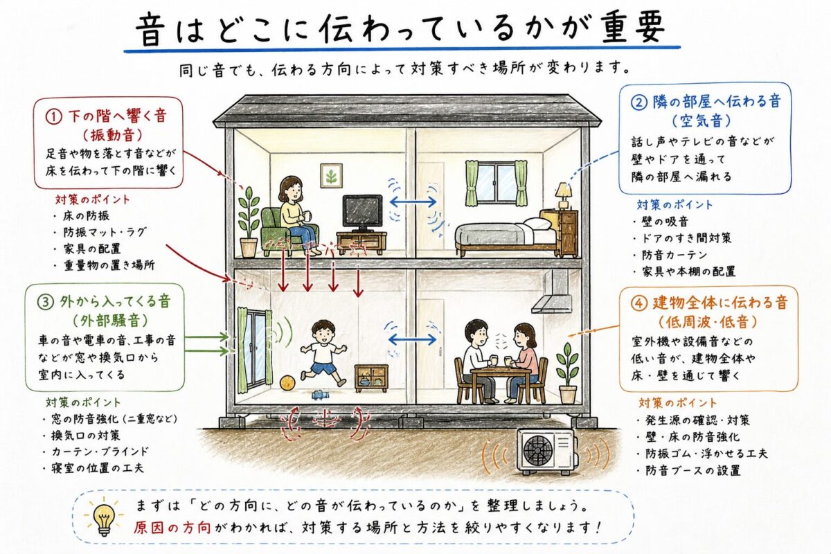 音はどこに伝わっているかが重要